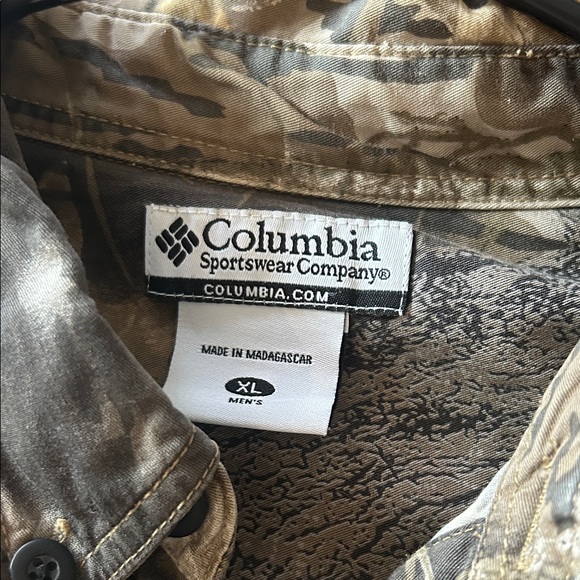 Columbia Mossy Oak Camouflage Men's Shirt - Picture 2 of 4